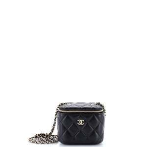 Chanel Classic Vanity Case With Chain #240088C36B